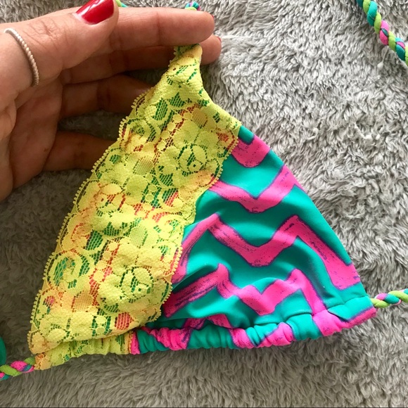 Swimsuit Laced Top - Picture 2 of 7